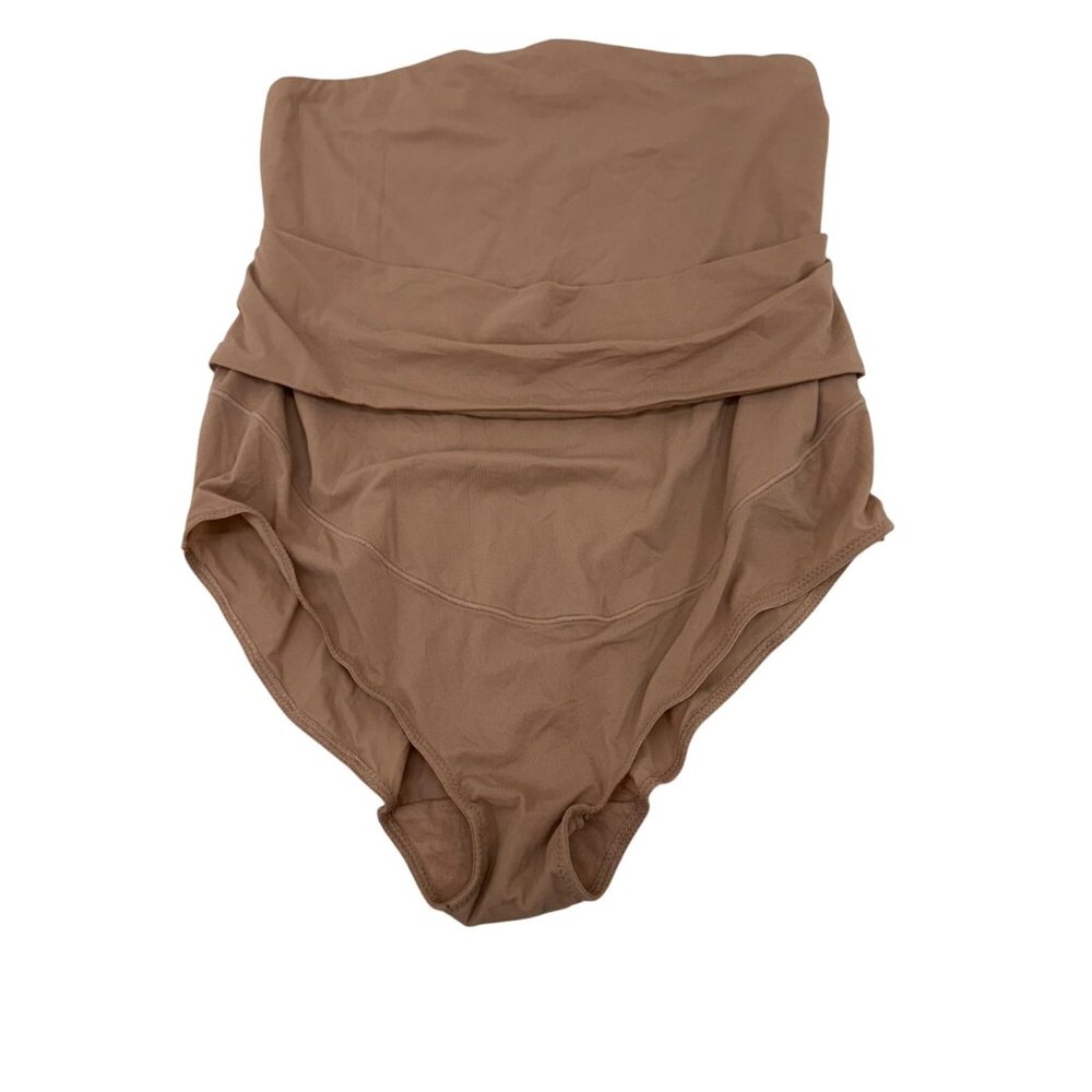 SKIMS High Waist Shaping Panty Briefs in Taupe